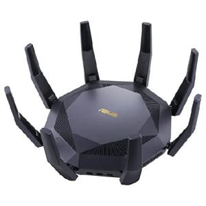 ASUS RT-AX89X AX6000 Dual Band Wi-Fi Router mit 12 Streams, MU-MIMO-Technologien, OFDMA, AiProtection Pro mit Trend Micro Technologie, adaptiver QoS,