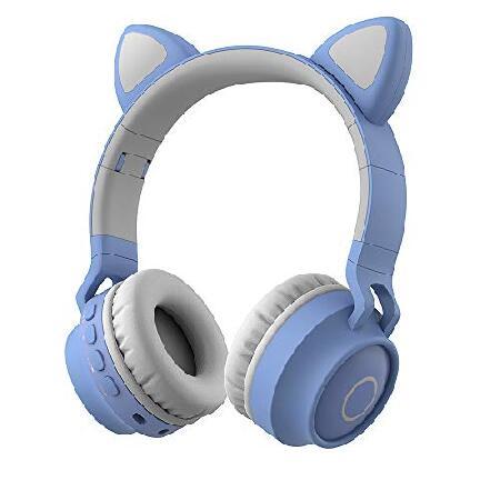 Wireless Bluetooth Kids Headphones, Damikan Cat Ea...