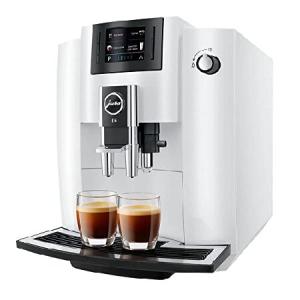 Jura E6 White Super Automatic Coffee Center