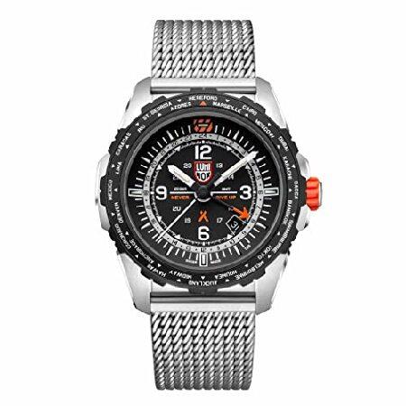 Luminox Bear Grylls GMT XB.3762 45mm ブラックダイヤル メッシュ...