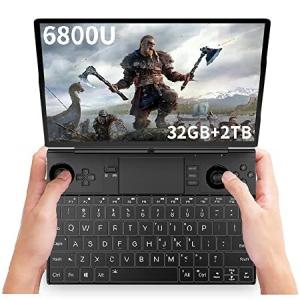 GPD Win Max 2 [AMD Ryzen 7 6800U-32GB+2TB] 10.1 Inches Mini Handheld Win 11 PC Video Game Console Gameplayer 1920X1200 Touchscreen Laptop Tablet PC 2T