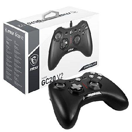 MSI Gaming Wired Dual Vibration Gaming Controller ...