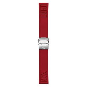 Luminox Men&apos;s Red Rubber Cut-to-Fit Watch Strap