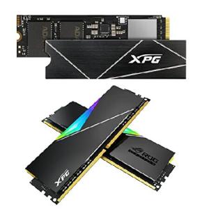 XPG 1TB GAMMIX S70 Blade PCIe Gen4 M.2 2280 Internal Gaming SSD DDR4 D50 ROG 16GB (2x8GB) 3600 MHz Desktop Memory Bundle (AGAMMIXS70B-1T-CS AX4U36008G