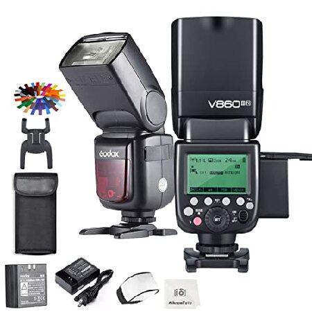 V860II-N TTL 2.4G Camera Flash,1/8000s High-Speed ...