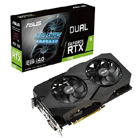 ASUS Dual GeForce RTX 2060 EVO グラフィックスカード (PCIe 3....