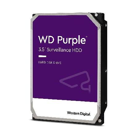 Western Digital (ウエスタンデジタル) 2TB WD パープル 監視内蔵ハードドライ...