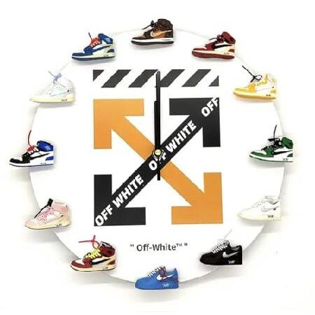 jamche IMPORTUNK Clock Wall 3D Off Mini 12 Sneaker...