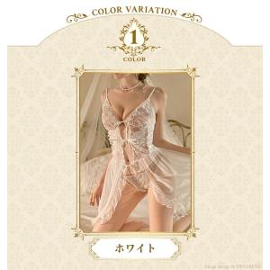 ベビードール ランジェリー レース ナイトウェ...の詳細画像2