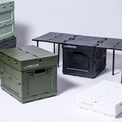 送料無料 AMP MULTIBOX テーブル一体型折りたたみマルチボックス AMPERSAND FA...