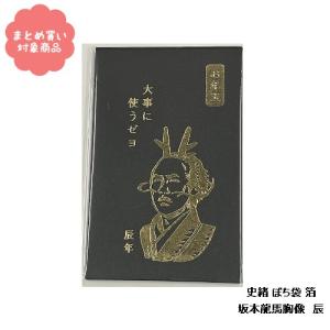 メール便 対象商品3,000円以上ご購入で送料無料 史緒 ぽち袋 箔 KJ059