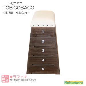 TOBICOBACOトビコバコ 跳び箱型おもちゃ箱 3段 収納 シンバ c001 豊田