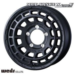 16インチ ウェッズ MUDVANCE X TYPE F ホイール4本セット【送料無料