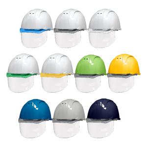 DICプラスチック ヘルメット AA11EVO-CSW シールド付 ライナー付