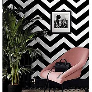 壁紙 ストライプ 白黒の商品一覧 通販 Yahoo ショッピング