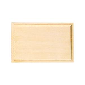 アシーナ トールペイント用白木 Wood (ウッド) レクタングルプラーク L 15003288
