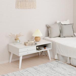 BELLEB ドレッサーローテーブル スライド付きの詳細画像5