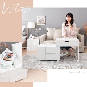 完成品 LED ライト付き 伸縮 ドレッサー ...の詳細画像2