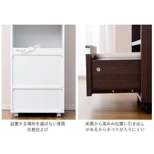 キッチンラック スリム 幅50 ミニ レンジ台...の詳細画像5