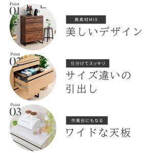 カップボード 食器棚 ロータイプ 幅60 キッ...の詳細画像2