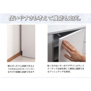 汚れに強い ランドリー収納 幅60 奥行30 ...の詳細画像4