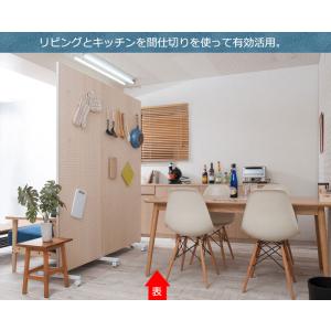有孔ボード 間仕切り パーテーション キャスタ...の詳細画像2
