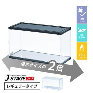 ガラス色 幅60cm 】 フロントオープン式 アクリルコレクションケース