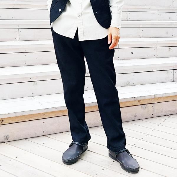 エアボンボン パンツ ストレッチ 黒 ブラック メンズ レディース 男女兼用 ユニセックス 日本製 ...