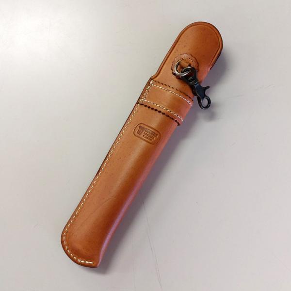 レザー ファンケース 扇子入れ 本革 牛側 タン ベージュ FUNNY ファニー キャンセル返品交換...