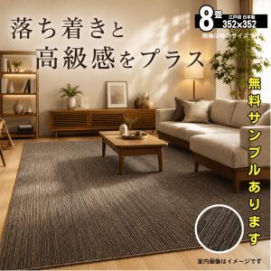 カーペット 8畳 絨毯 防音 防ダニ 厚手 江...の詳細画像3