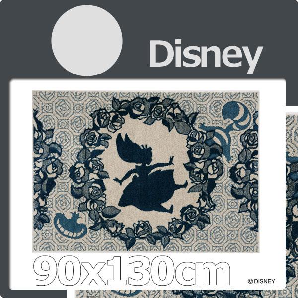 ラグ ディズニー アリス ラグマット カーペット おしゃれ 長方形 日本製 ＤＲＡ−１０６Ｃ 90x...