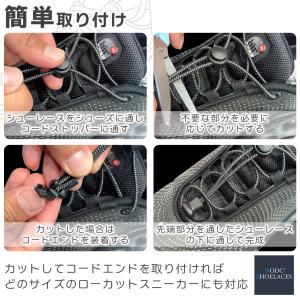 靴紐 結ばない シューレース 靴ひも NODC...の詳細画像3