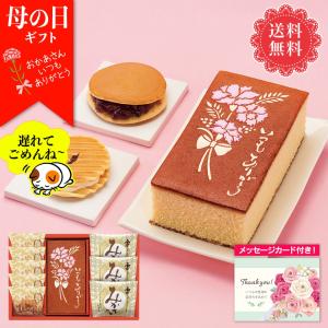 母の日 プレゼント 2024 母の日ギフト ギフト スイーツ お菓子 和菓子 カステラ 栗 銘菓 「長崎堂」カステーラ詰合せ「HG-W5M3」｜noel-deco