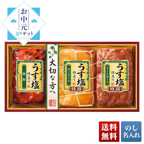 お中元 早割 2024 お中元ギフト 御中元 ギフト プレゼント ハム 肉 ロースハム ミートローフ...