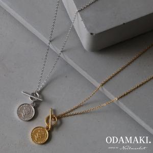 ネックレス アレルギー対応 コインネックレス つけっぱなし 18金 レディース 金属アレルギー シルバー925