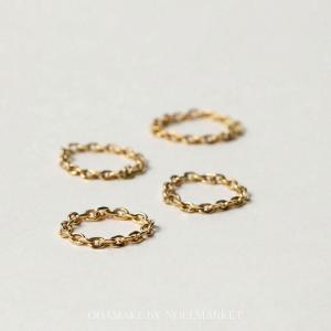 リング 指輪 金属アレルギー対応 18金 レデ...の詳細画像4
