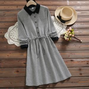 千鳥格子 ワンピース 50代 レディースファッション の商品一覧 ファッション 通販 Yahoo ショッピング