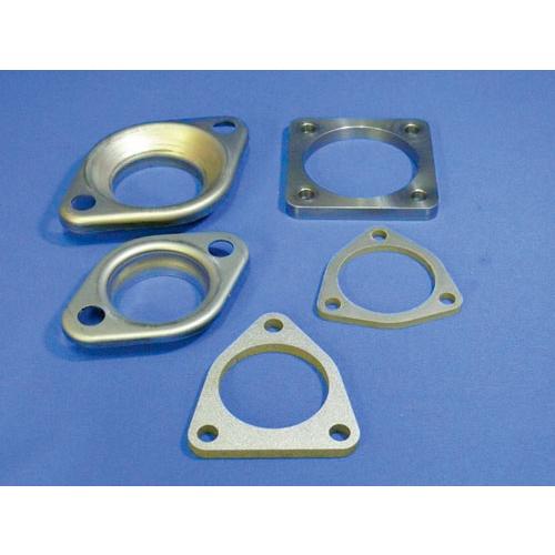 オートスタッフ マフラーフランジ 三角 RB φ76.3 ステンレス AS-SUSFGRB