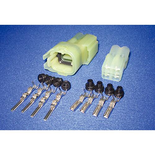 オートスタッフ 防水カプラー角型 極数6 5セット AS-RCLR-6K-5P