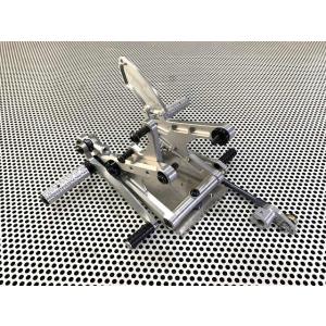 TZR250R 91-99 3XV レーシングバックステップ シルバー スーパーナウ