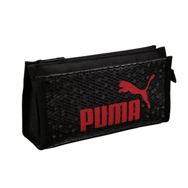 PUMA プーマ ハニカムマルチペンケース(レッド) クツワ 970PMRD 区分60Y