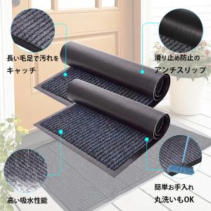 玄関マット 吸水マット 屋外 室内 洗える 大...の詳細画像3