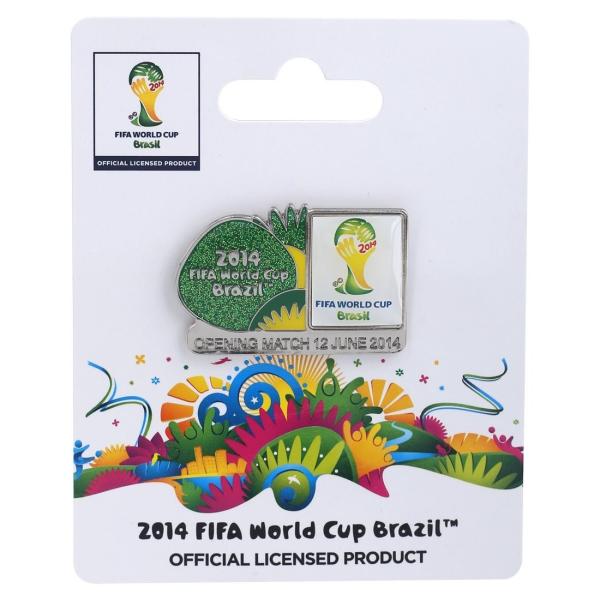 2014 FIFA ワールドカップ 公式グッズ ピンバッジ 区分C