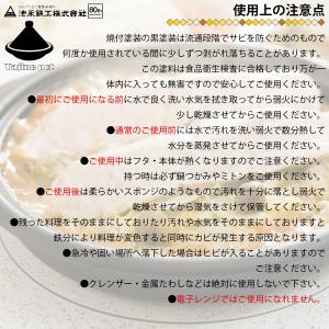 池永鉄工 1671101 IHタジン鍋20cm...の詳細画像5