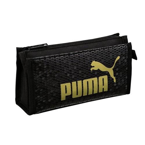 PUMA プーマ ハニカムマルチペンケース（ゴールド） クツワ 筆箱 970PMGL 区分60Y