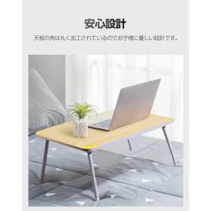 折りたたみ テーブル 折り畳み 【4つ足】 サ...の詳細画像5
