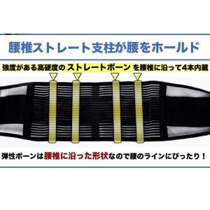 腰用 サポートベルト コルセット 腰 サポータ...の詳細画像1