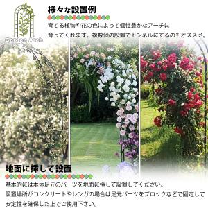 ガーデンアーチ アーチ アイアン ゲート バラ...の詳細画像5