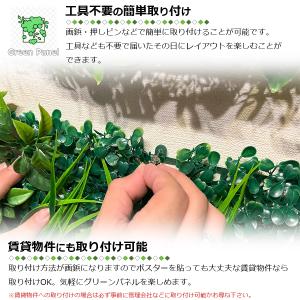 壁掛け グリーンパネル 50×50cm 1枚 ...の詳細画像2