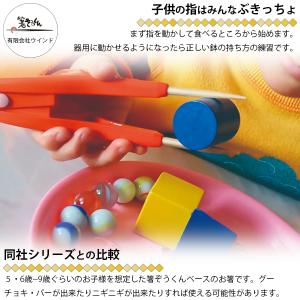 箸ぞうくん mini ミニ 子供用 箸 右手用...の詳細画像2